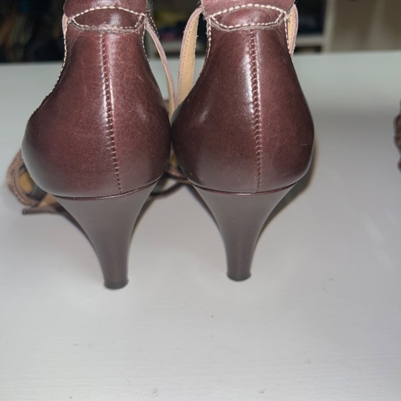 Antonio Melani Vero Women’s 6.5 pump heel brown - Picture 4 of 5